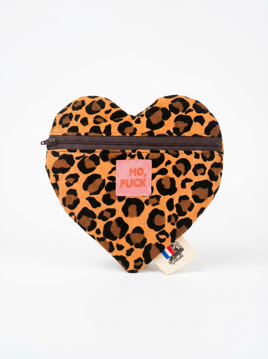 Pochette Cœur molletonnée