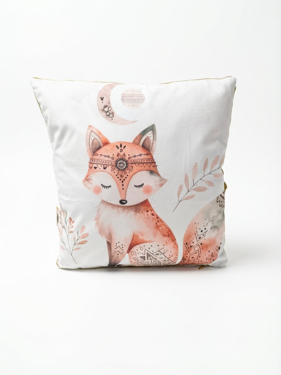 Coussin déhoussable enfant — velours & minky