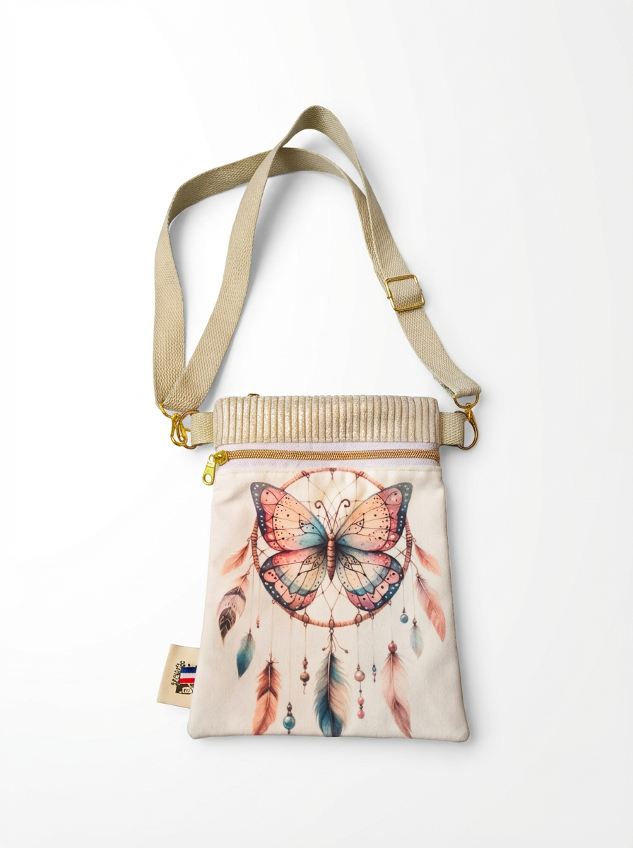 Sacoche enfant animaux — Cousue main en Bretagne