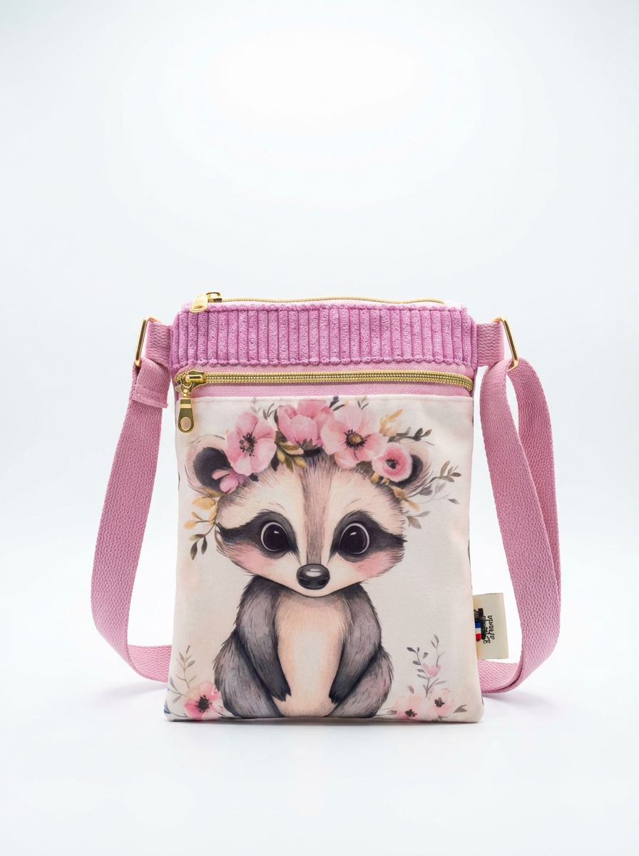 Sacoche enfant animaux — Cousue main en Bretagne