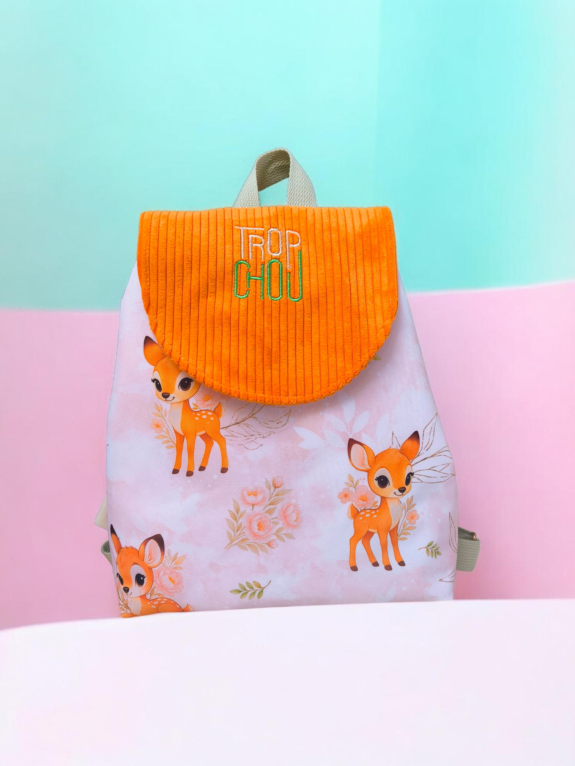 Sac à dos fait main